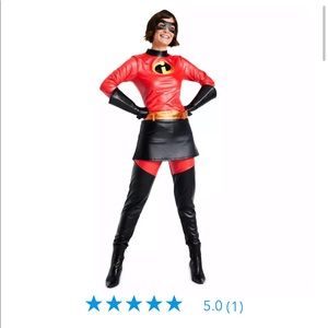Disney Red Mrs. Incredible 6 piece costume L/XL